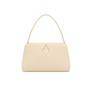 Women's Minimalist Cream Shoulder Handbag