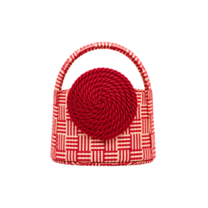 Women's Woven Mini Top Handle Handbag